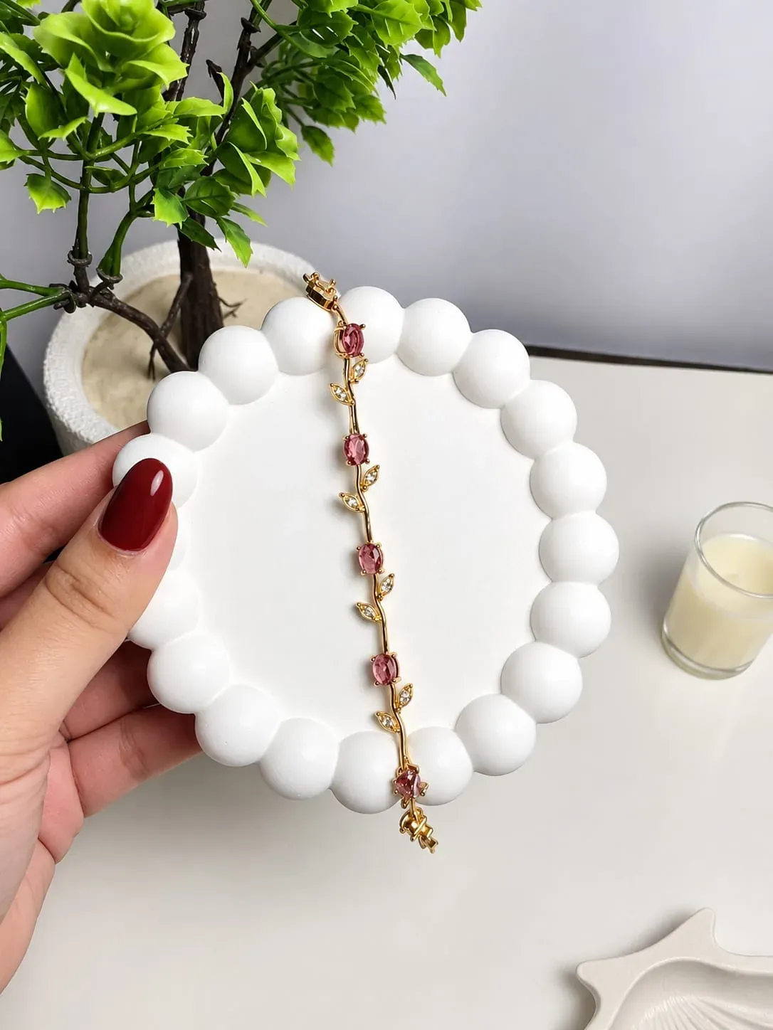 Pink Blossom Bracelet